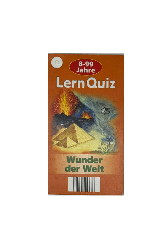 „Cover LernQuiz Wunder der Welt, Bookmark Verlag, Kinder‑Quizbuch, guter gebrauchter Zustand“