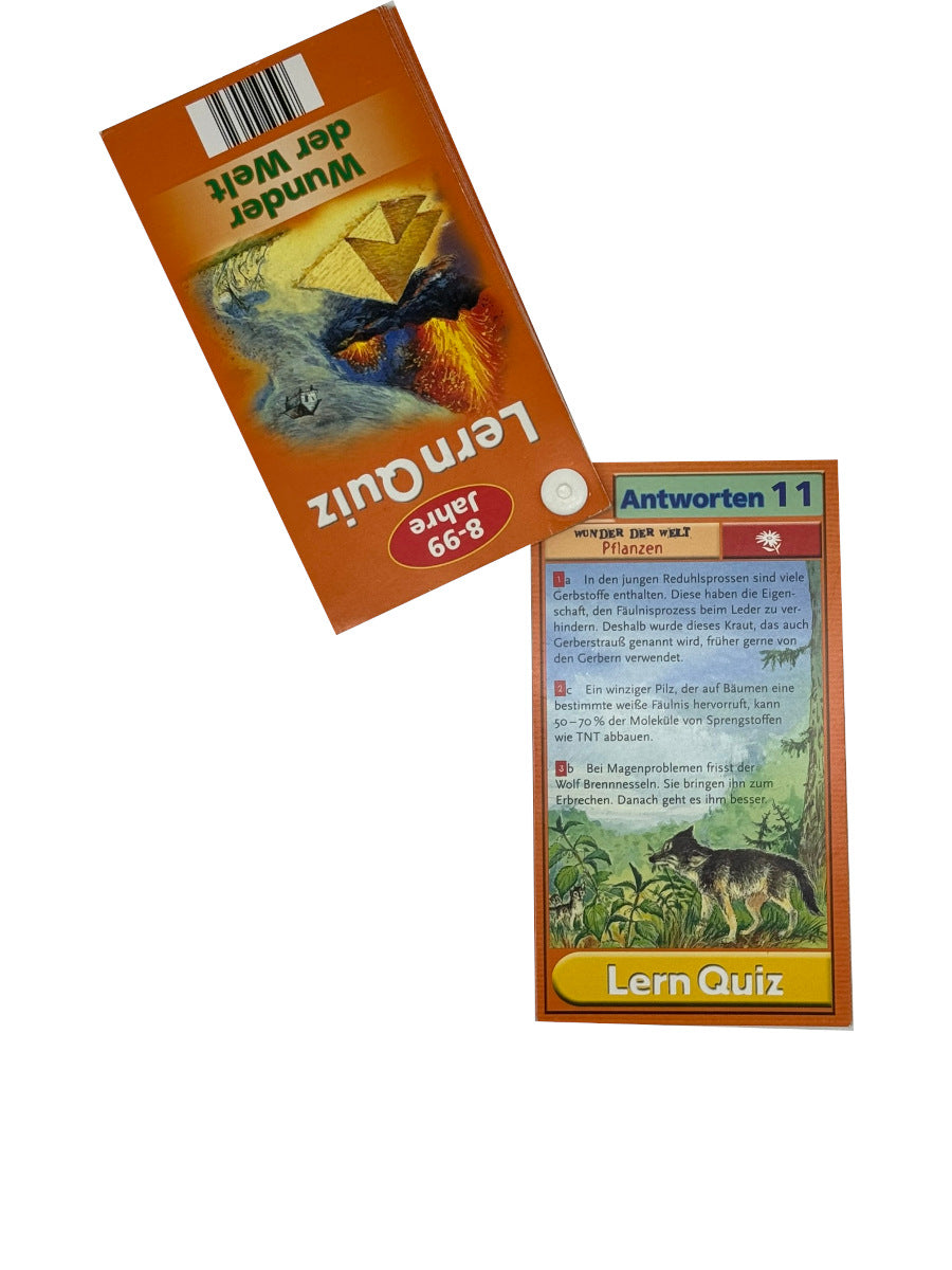 Kinderbuch LernQuiz - Wunder der Welt Spannende Fragen und Antworten Bookmark Verlag