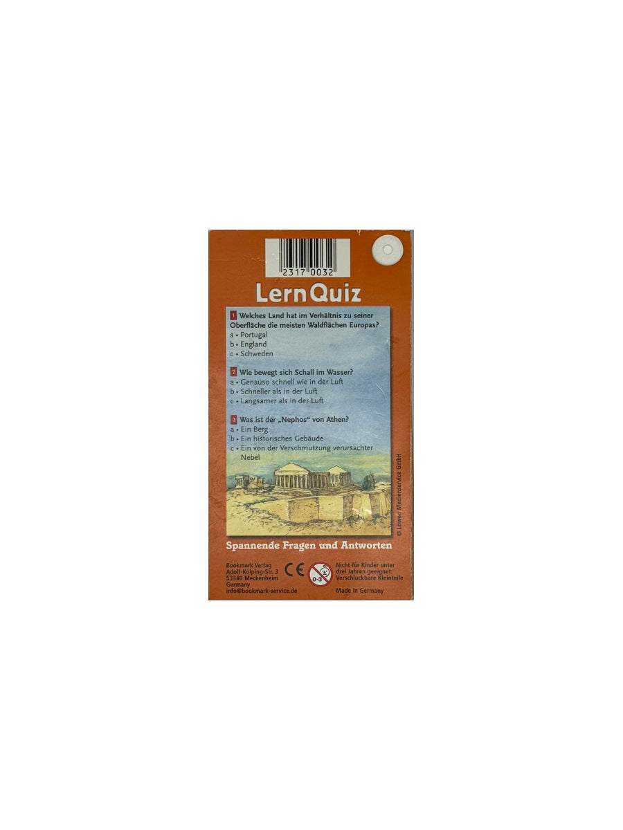 Kinderbuch LernQuiz - Wunder der Welt Spannende Fragen und Antworten Bookmark Verlag