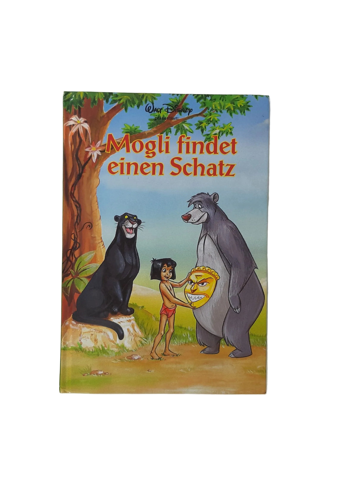 „Kinderbuch Mogli findet einen Schatz, Horizont Verlag 1999, farbig illustriert, gebrauchter guter Zustand, klassisches Dschungelabenteuer.“