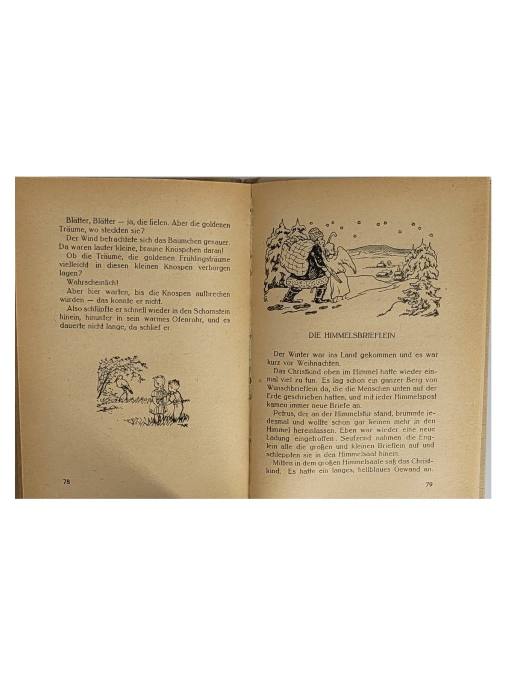 Kinderbuch Sophie Reinheimer - Von Sonne Regen Schnee und Wind Vier Tannen Verlag 1948
