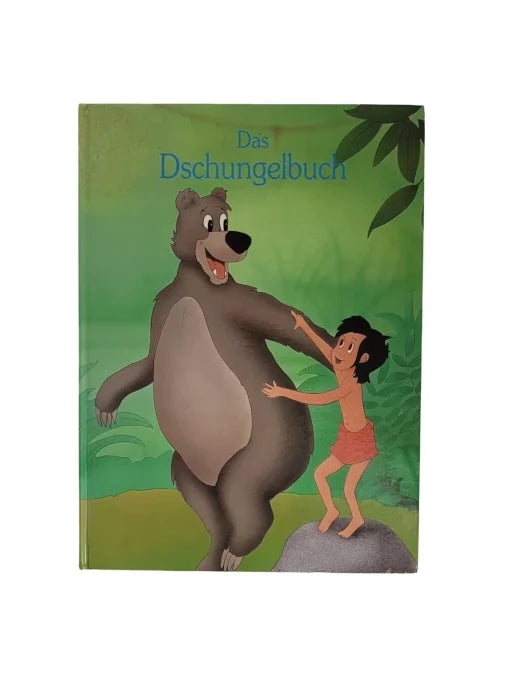 „Buchcover Walt Disney – Das Dschungelbuch, Editorial Libsa 1996, gebundene Ausgabe, farbig illustriert, guter Zustand“
