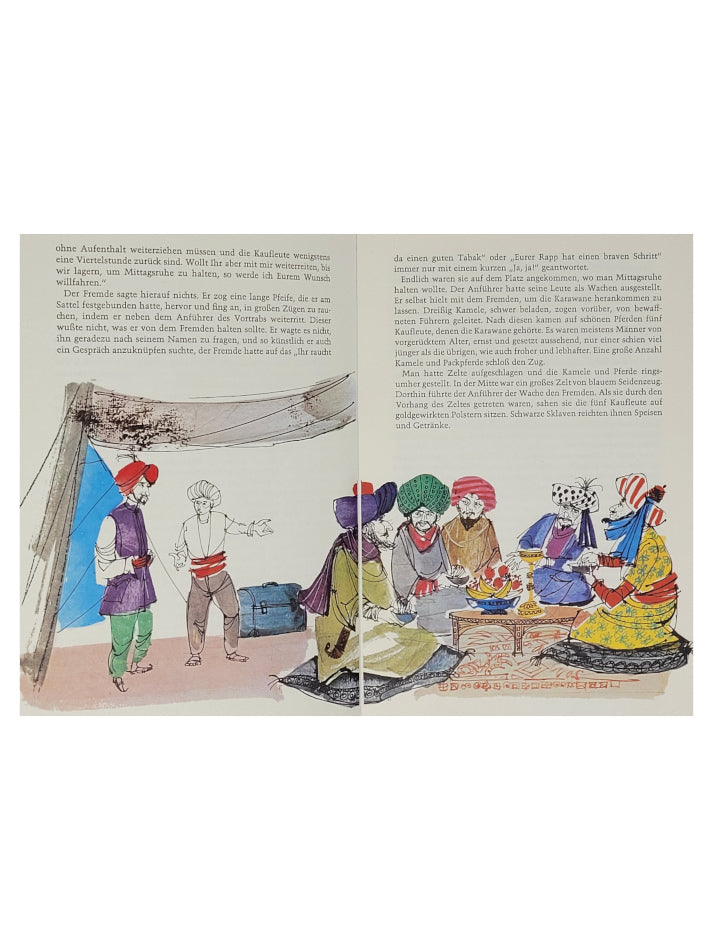Kinderbuch Hauffs Märchen Loewe Verlag 1985