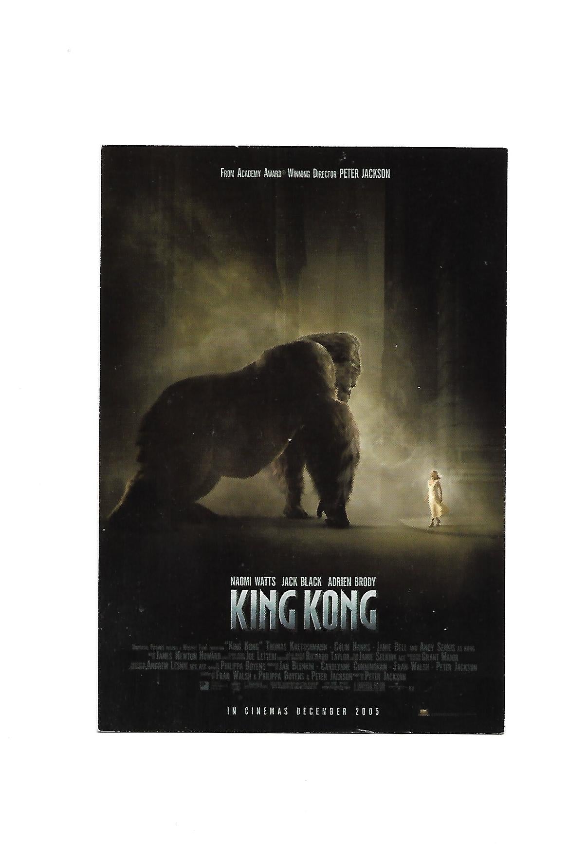 Postkarte A6 King Kong