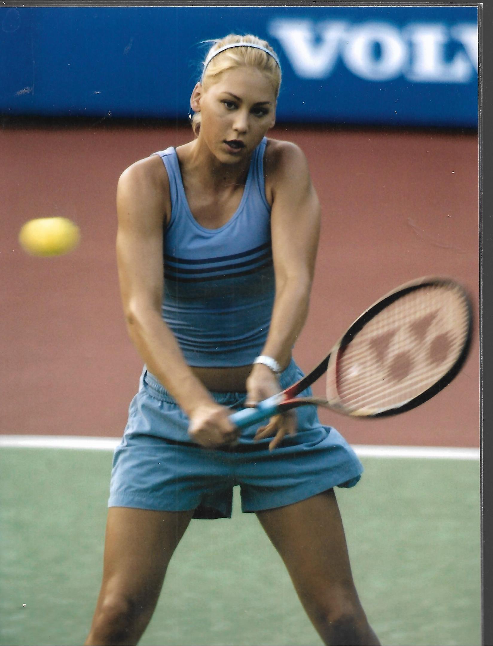 Foto Anna Kournikova ca. 30 x 20 cm laminiert