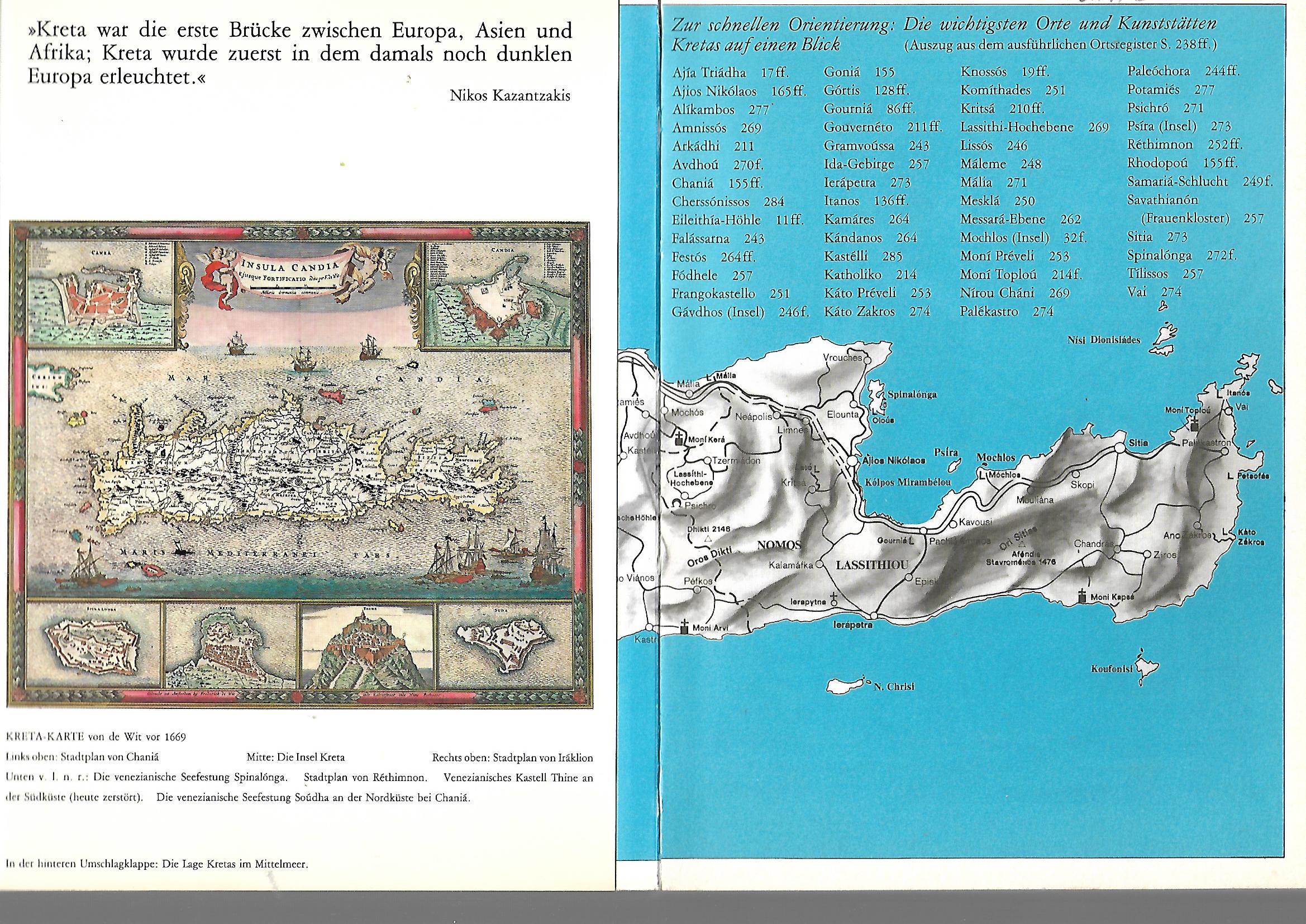 Kunst Klaus Gallas Kreta aus 5 Jahrtausenden Minoische Paläste Byzantische Kirchen Venezianische Kastelle Dumont 1974