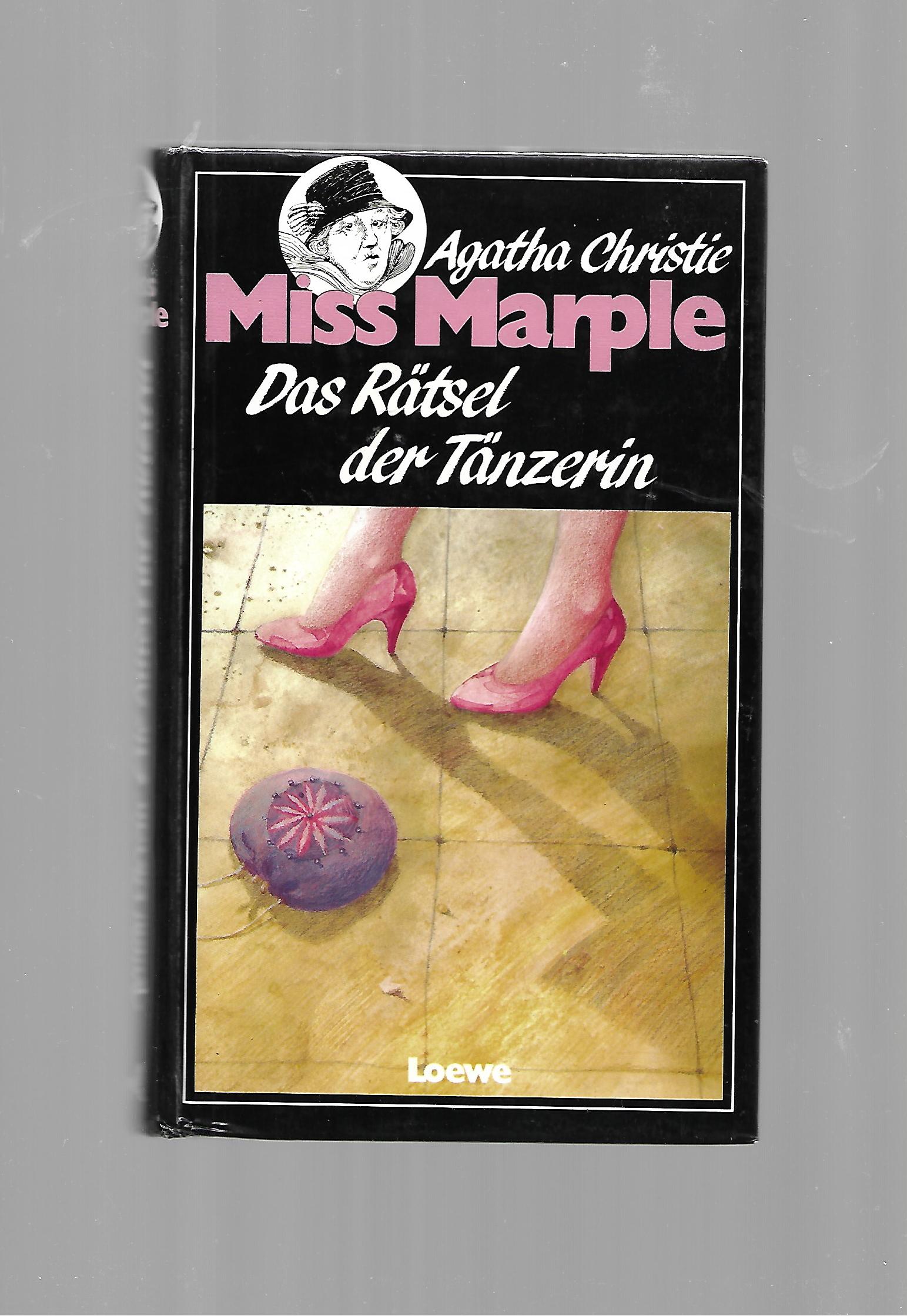 Agatha Christie Das Rätsel der Tänzerin Loewe 1990 gebunden guter Zustand