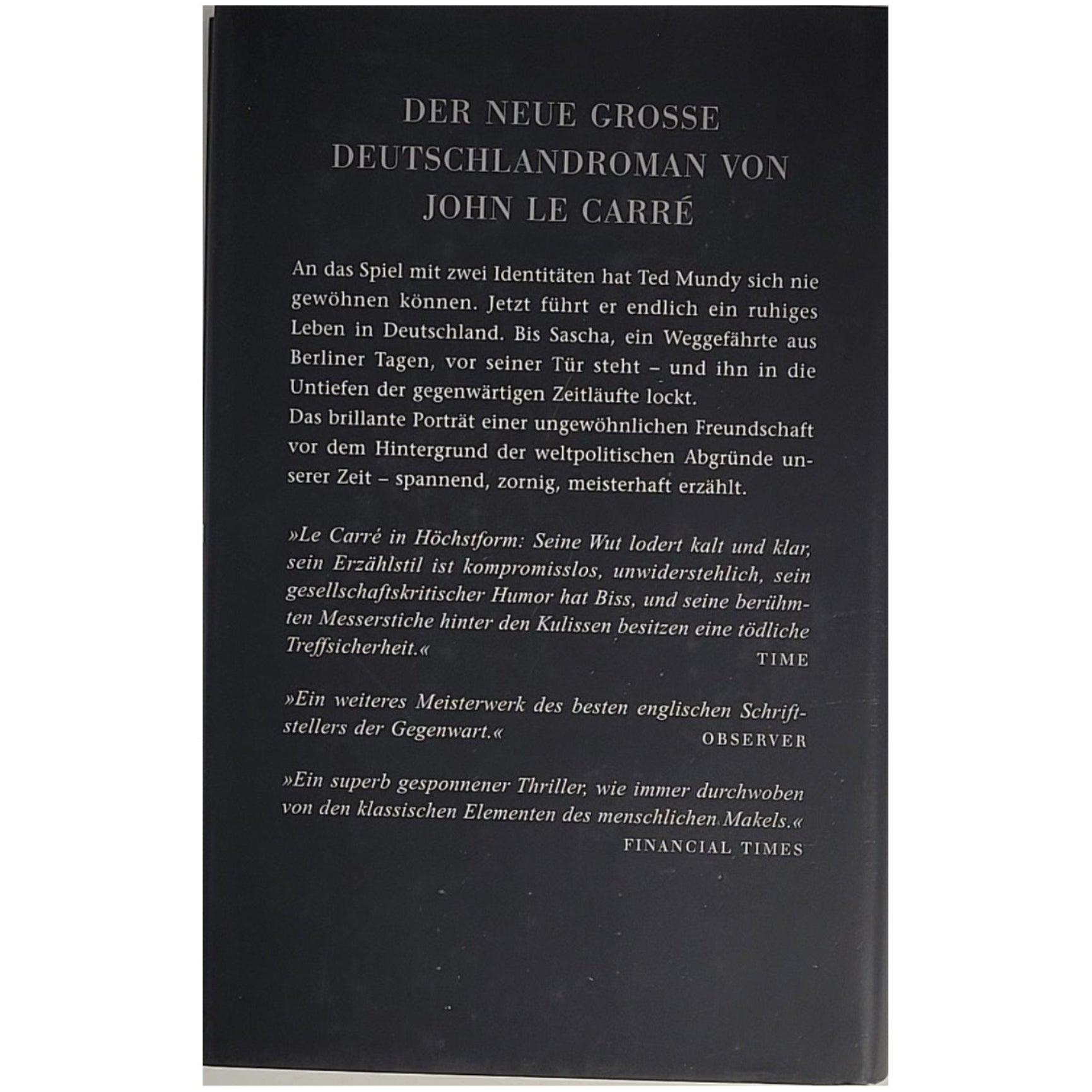 Kriminalroman John le Carré - Absolute Freunde - List Verlag 2004