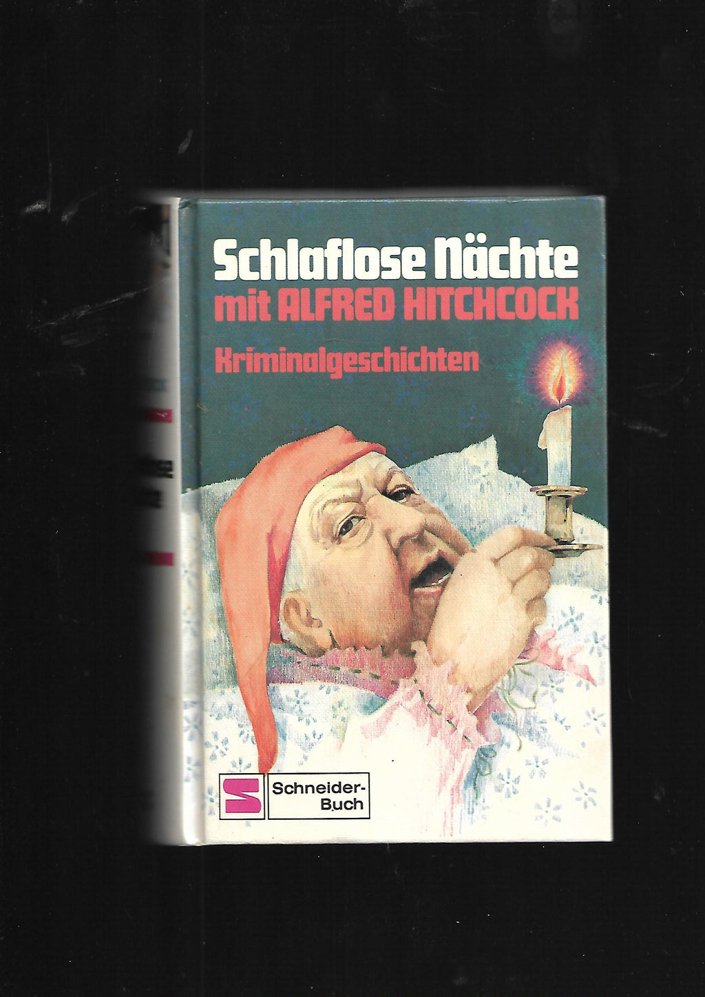 Schlaflose Nächte mit Alfred Hitchcock Schneider‑Buch 1981 gebunden guter Zustand leicht fleckig