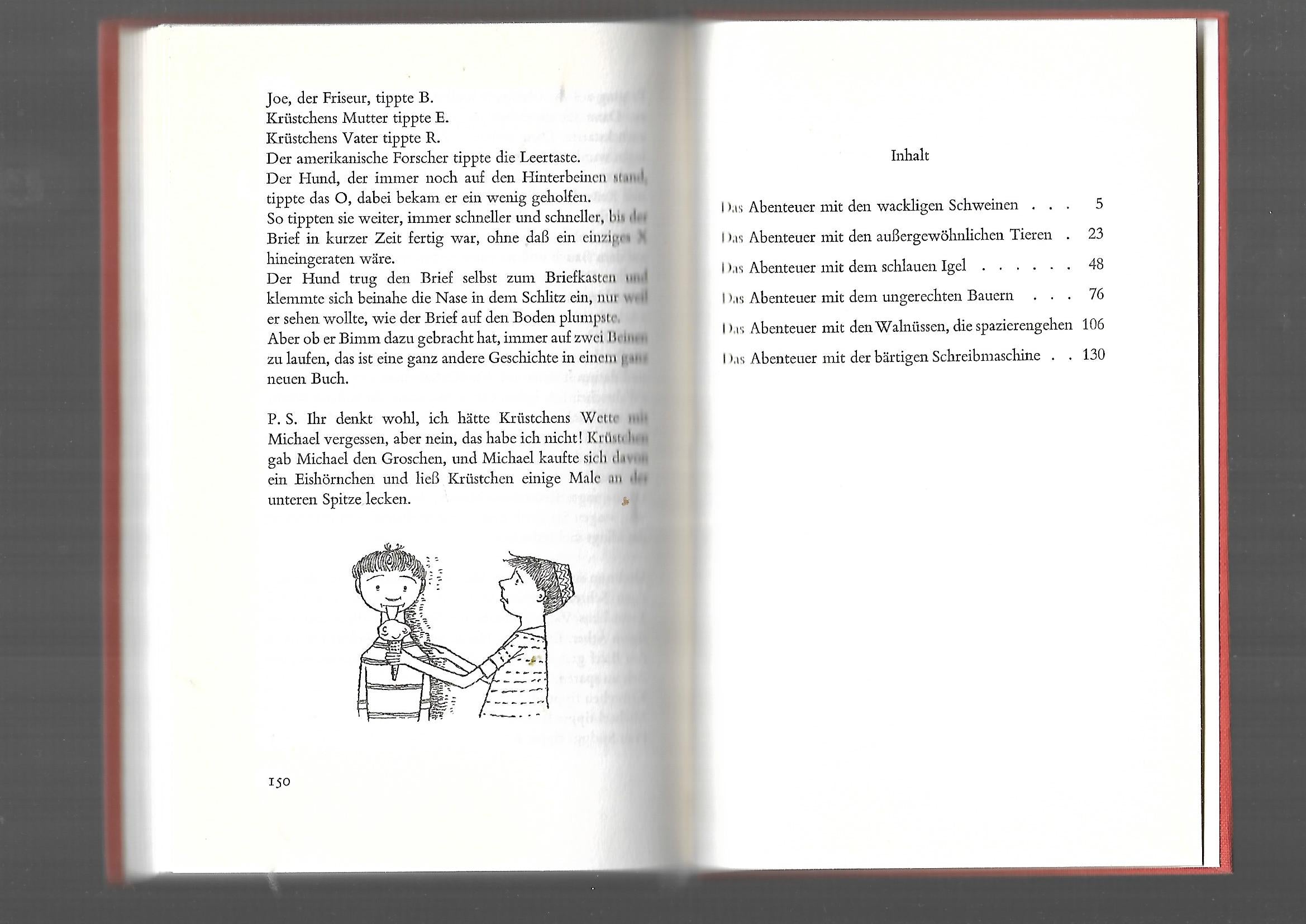 Jugendbuch Leila Berg Krüstchens Abenteuer Matthias-Grünewald-Verlag Mainz  1962