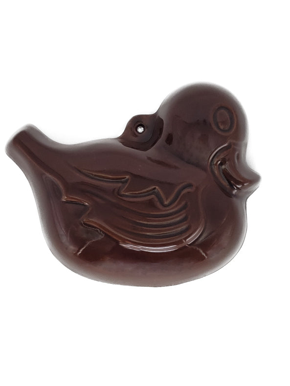 Kuchenbackform "Ente" aus Ton ca. 19 cm x 13 cm