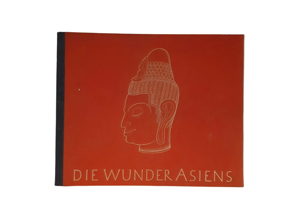 Hardcover „Die Wunder Asiens“ von Dr. Martin Hürlimann (Deutsche Buch‑Gemeinschaft 1931), historischer Fotoband in gutem Zustand.