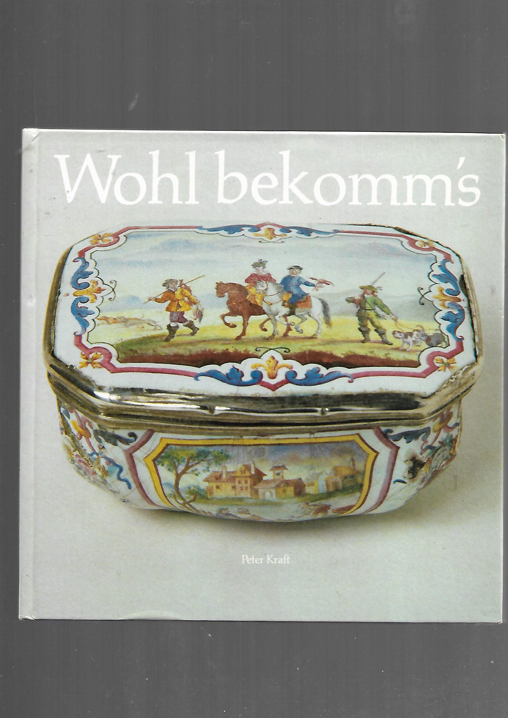 Antiquitäten/Flohmarktwissen Peter Kraft Wohl bekomm's Herzhafte Prisen aus kostbaren Dosen Verlag Chemie Linz AG ca. 1985 bild zeigt mit eine Schnupftabakdose mit jagdotiven