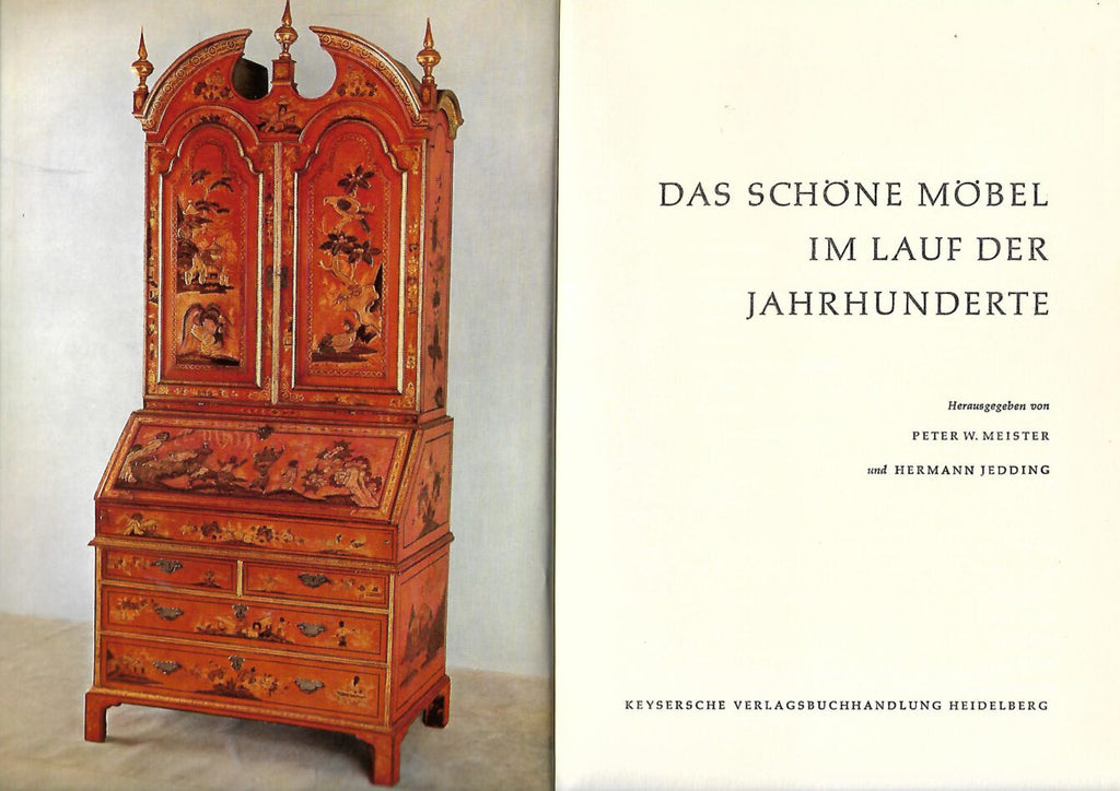 „Das schöne Möbel im Lauf der Jahrhunderte 1958 – kulturhistorischer Möbelbildband“ mit tollen fotos