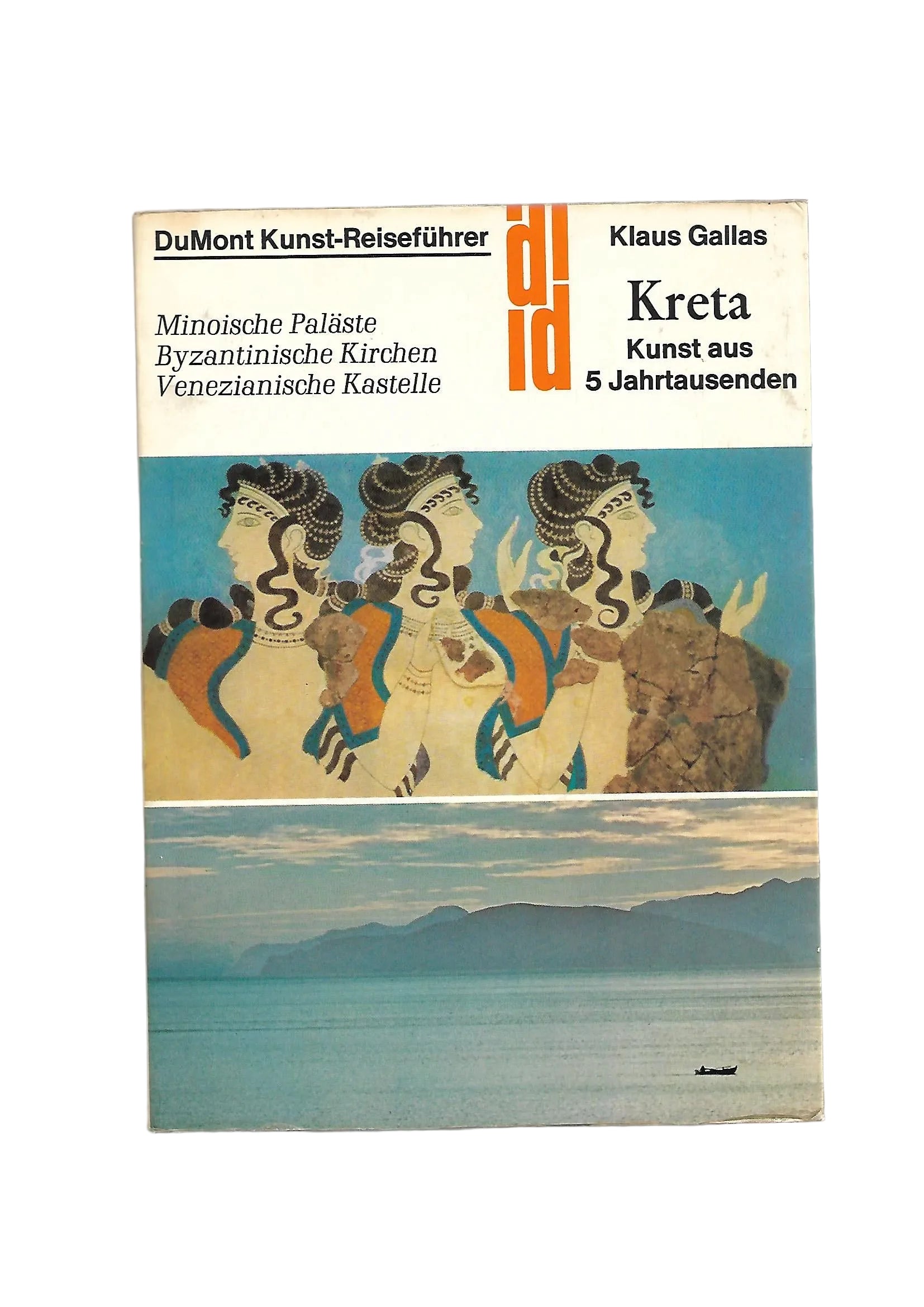 Taschenbuch „Kreta aus 5 Jahrtausenden“ von Klaus Gallas (DuMont 1974), guter Zustand.