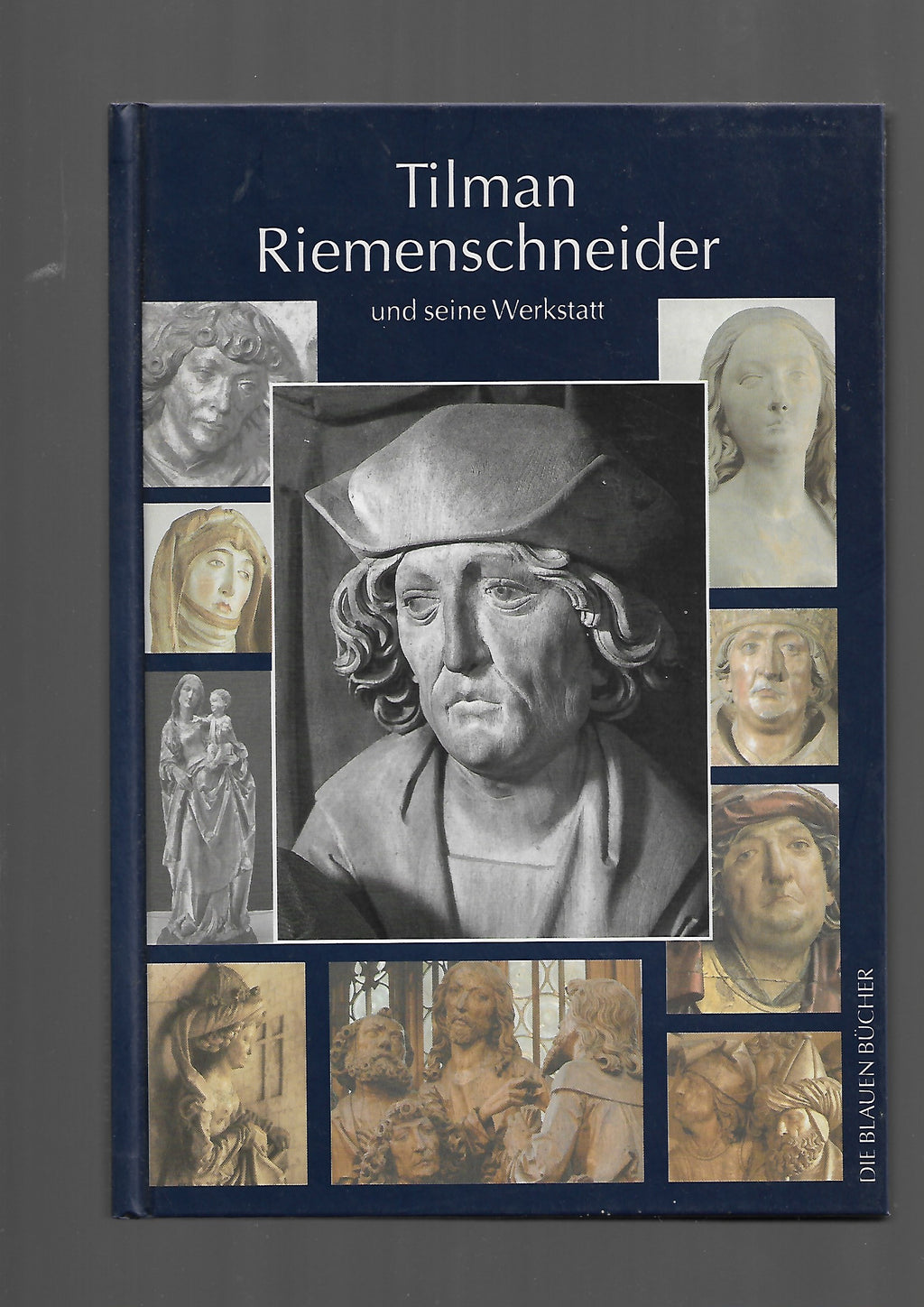 Buchcover Iris Kalden‑Rosenfeld Tilman Riemenschneider und seine Werkstatt Langewiesche 2001 Hardcover“  „Abbildung einer Riemenschneider‑Skulptur aus Tilman Riemenschneider und seine Werkstatt 2001“
