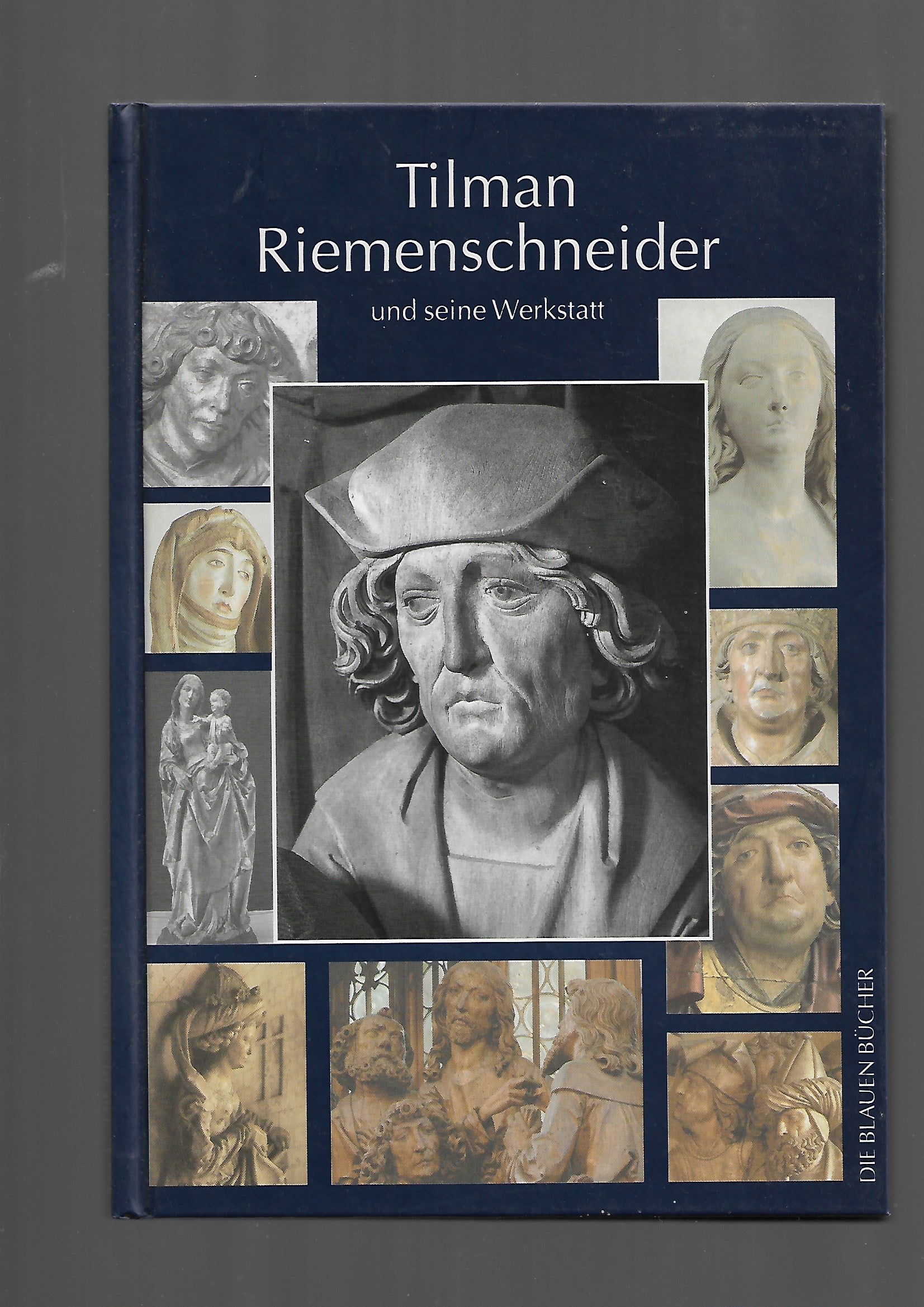 Buchcover Iris Kalden‑Rosenfeld Tilman Riemenschneider und seine Werkstatt Langewiesche 2001 Hardcover“  „Abbildung einer Riemenschneider‑Skulptur aus Tilman Riemenschneider und seine Werkstatt 2001“