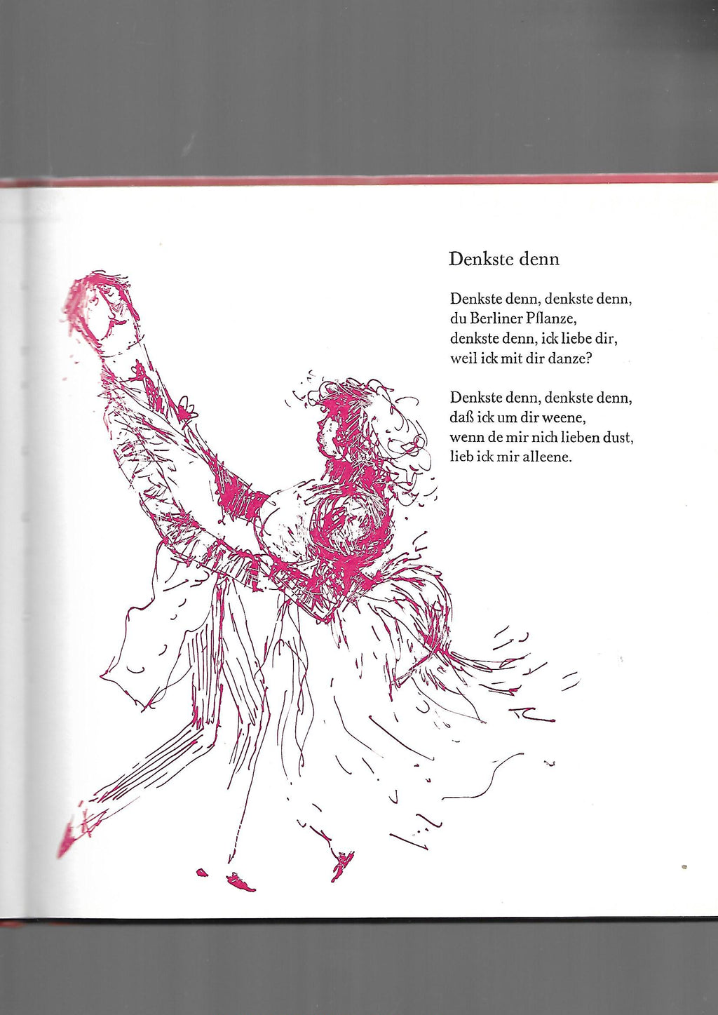 Berlin Hans Ludwig Hab'n Sie 'ne Ahnung von Berlin! mit Schallplatte und dem Lied von der krummen Lanke Eulenspiegel Verlag 1973