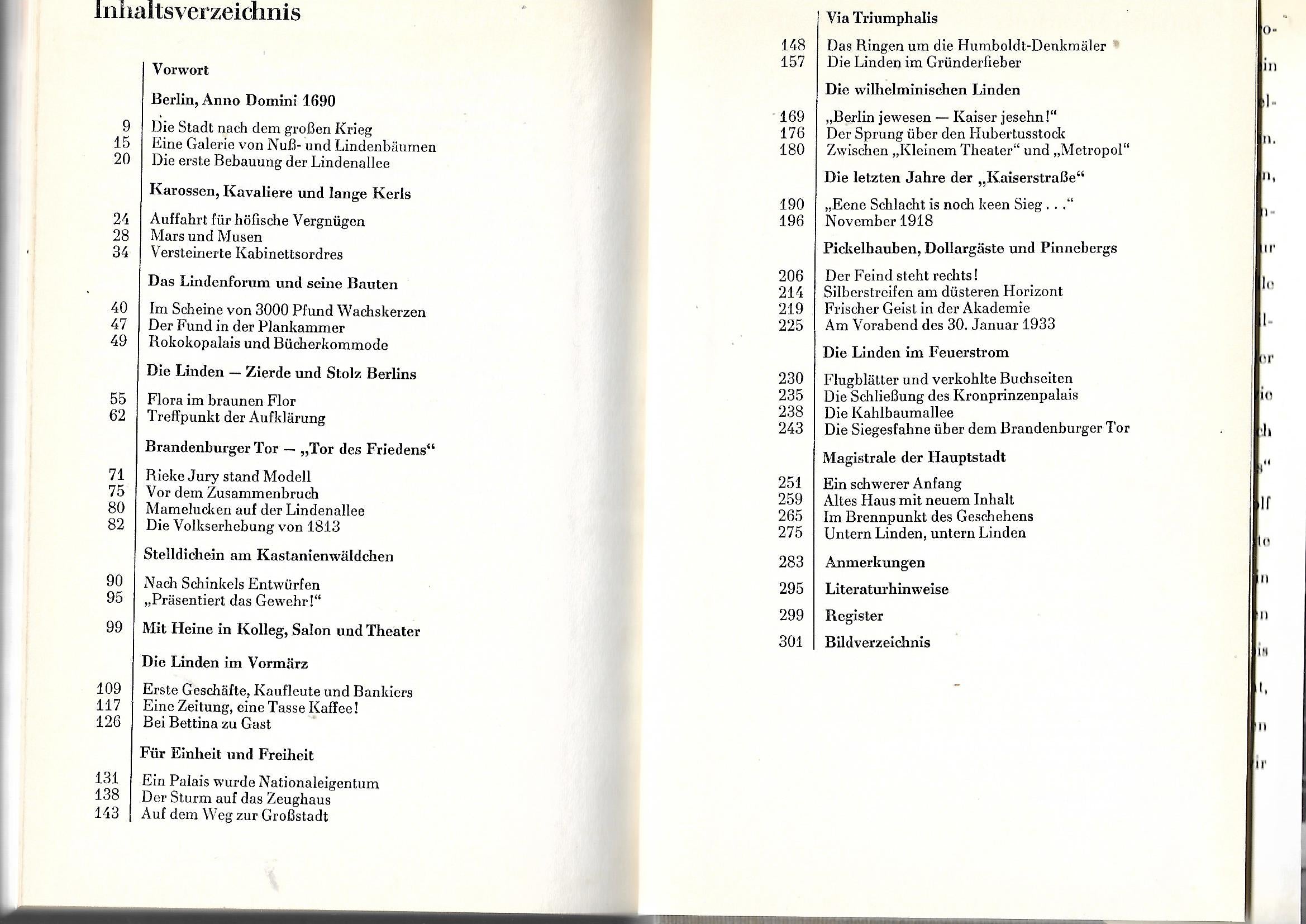 Berlin Winfried Löschburg Unter den Linden Gesichter und Geschichten einer berühmten Straße Buchverlag der Morgen Berlin 1973