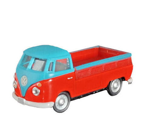 Automagnet VW Pick up rot - Dach hellblau