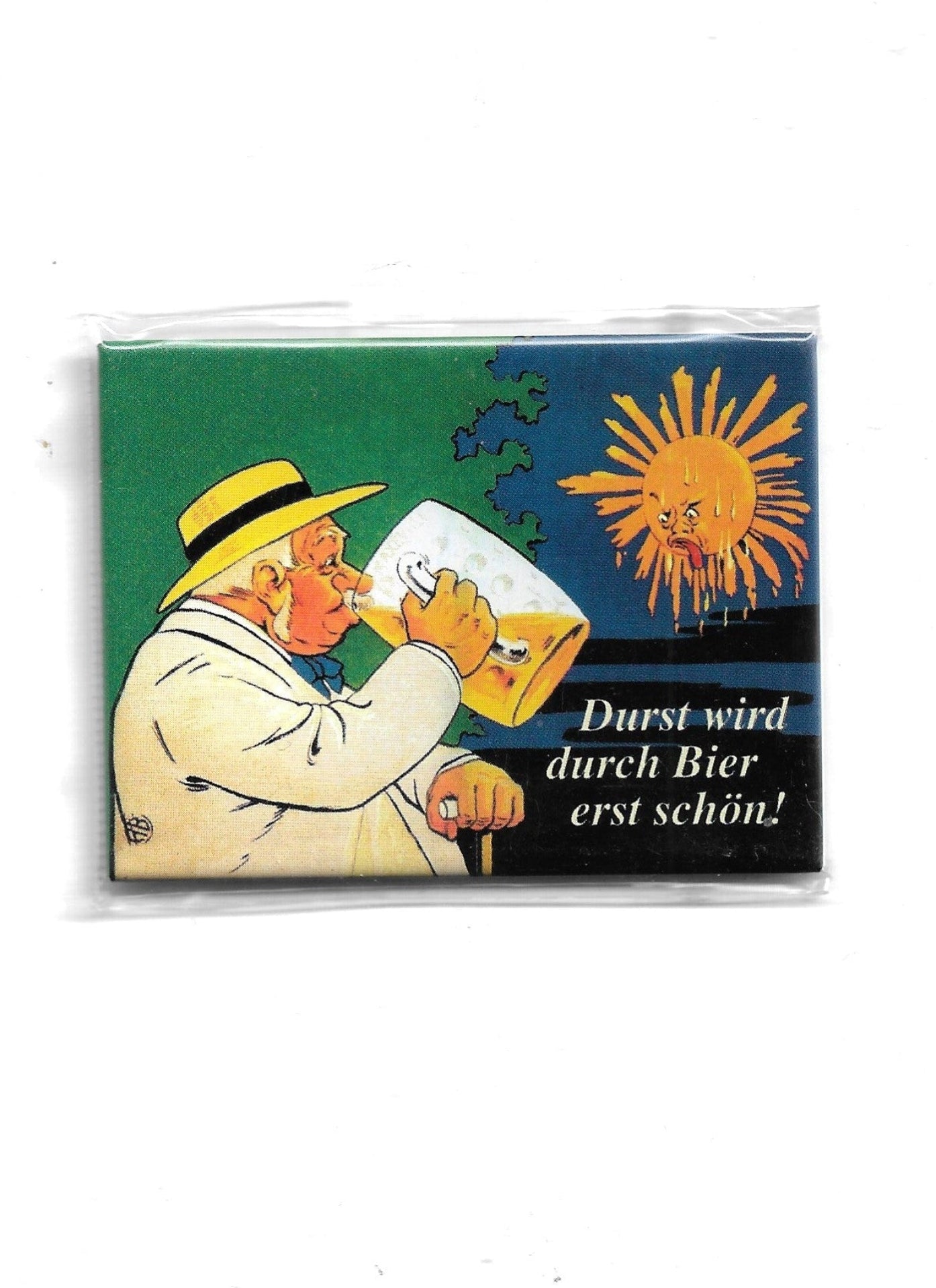 Magnet "Durst wird durch Bier erst schön !"