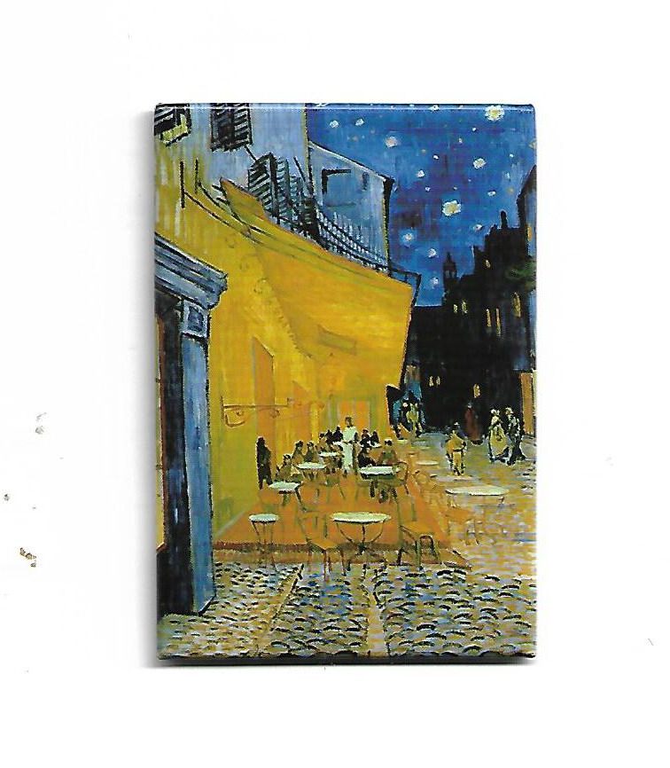Magnet "Vincent van Gogh - Café-Terrasse bei Nacht"