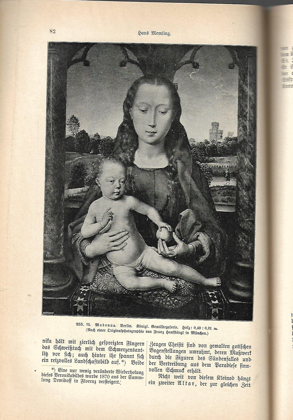 Kunst Ludwig Kaemmerer Künstlermonographien Memling Liebhaberausgabe Bd. 39 Verlag von Velhagen & Klasing 1899