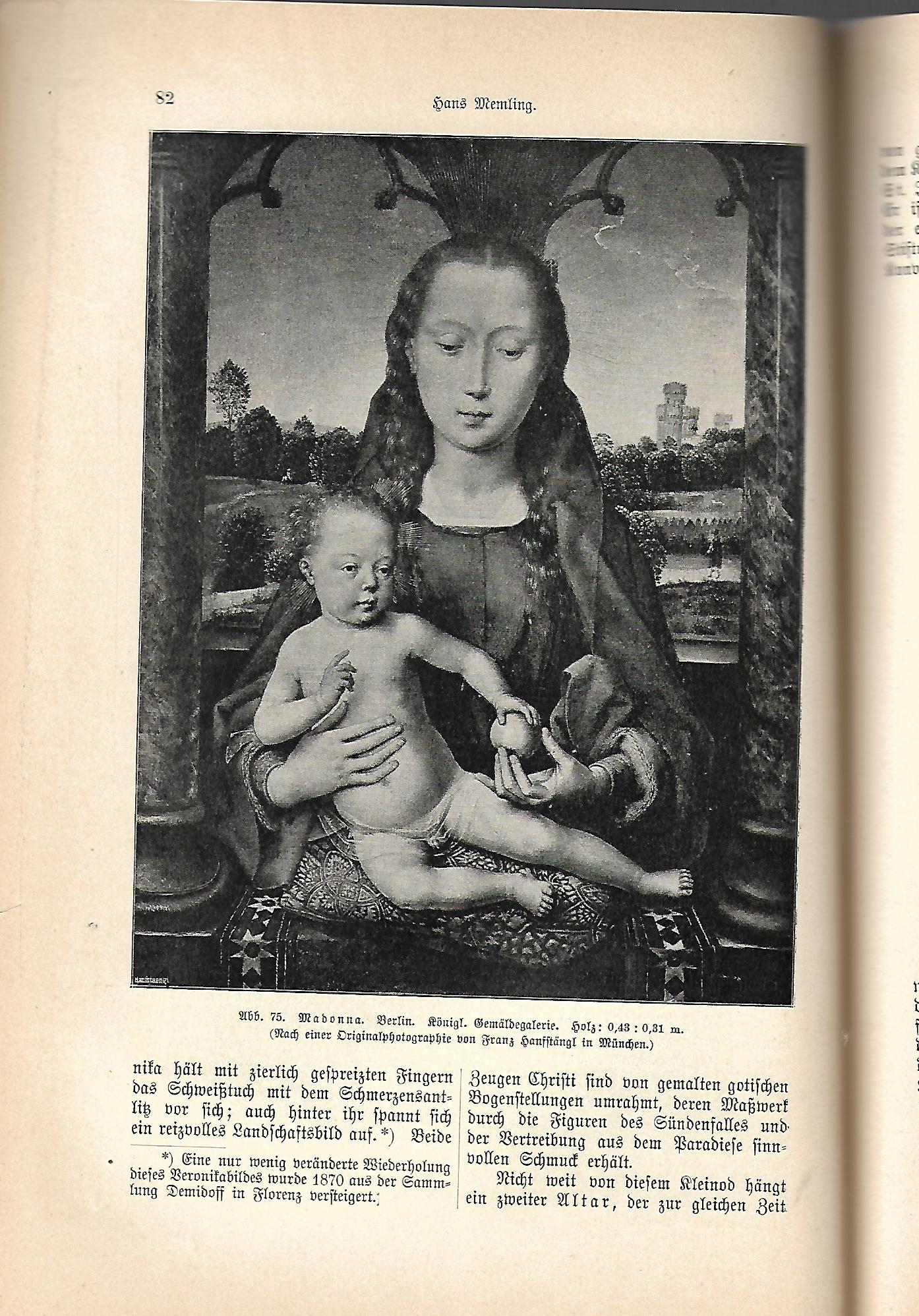Kunst Ludwig Kaemmerer Künstlermonographien Memling Liebhaberausgabe Bd. 39 Verlag von Velhagen & Klasing 1899