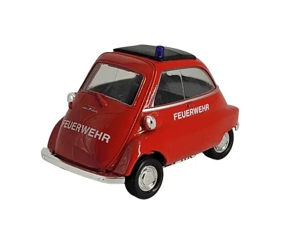 Modellauto BMW Isetta 1955 - Feuerwehr 1 : 26