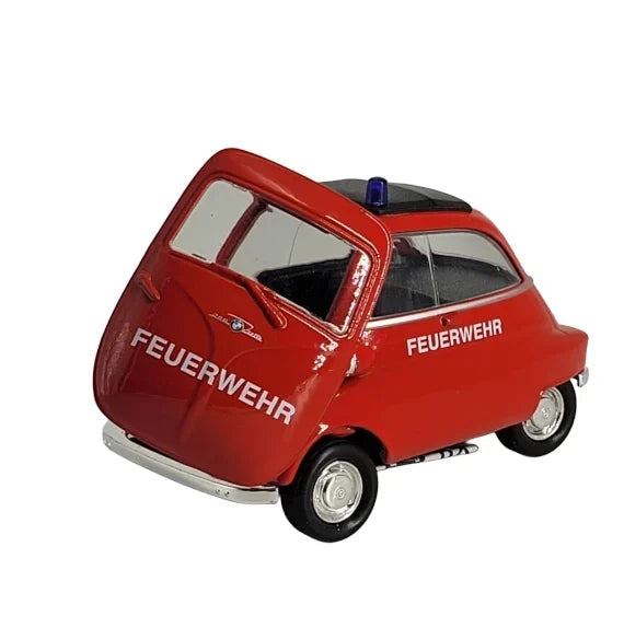 Modellauto BMW Isetta 1955 - Feuerwehr 1 : 26