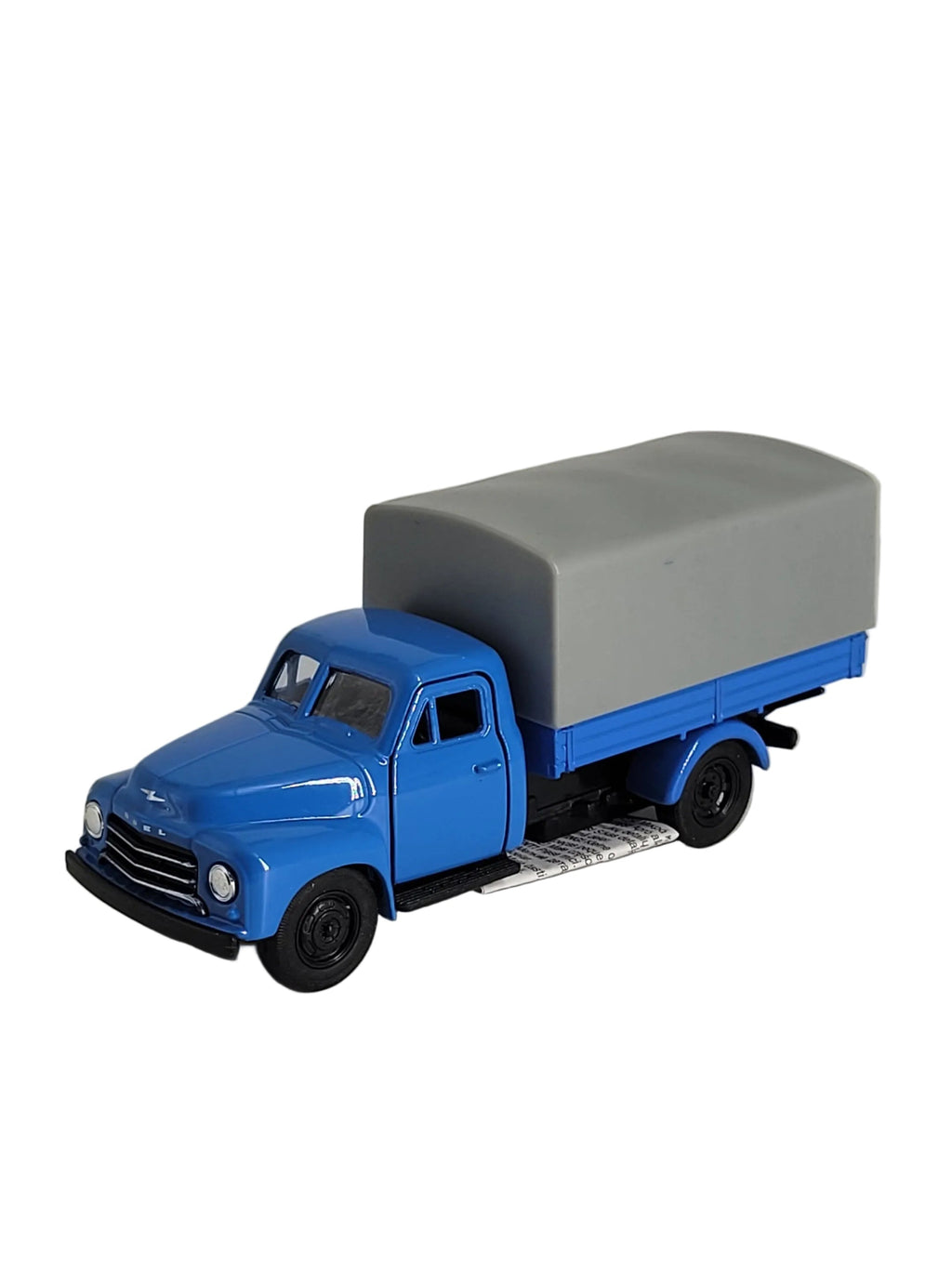 Opel Blitz 1952 Modellauto von Welly, blau, Metall‑Spritzguss, ca. 12×4×5,5 cm, 90 g – detailreiches 1:34–39‑Sammlermodell 