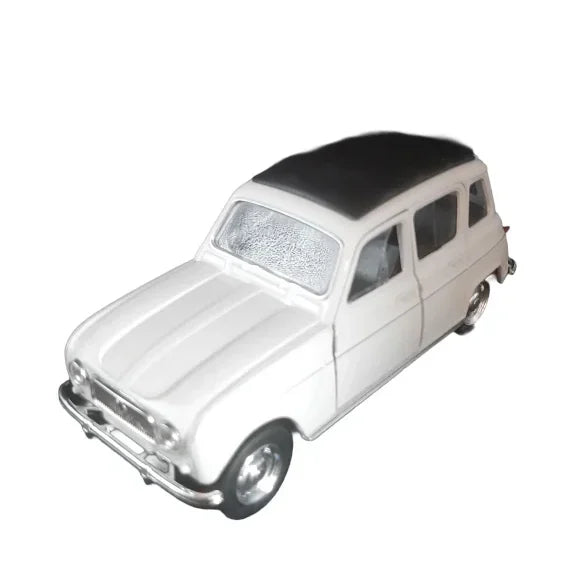 Modellauto Renault - R4 Klassiker weiß 1:36