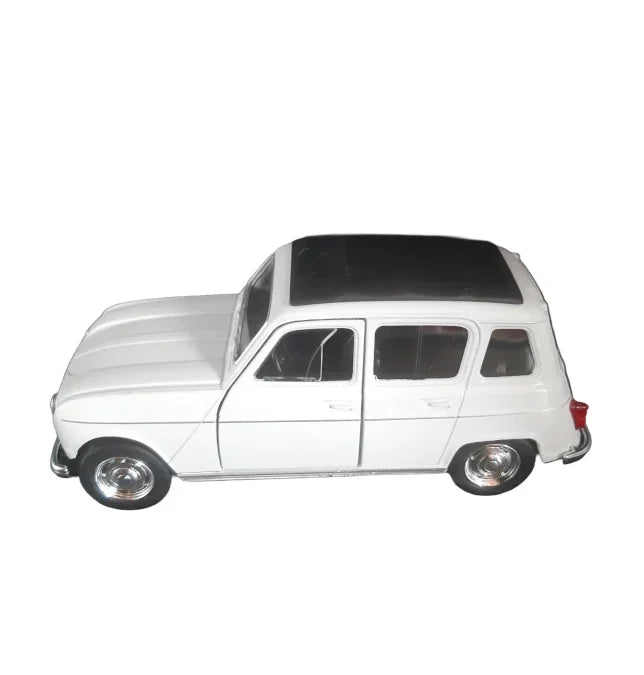 Modellauto Renault - R4 Klassiker weiß 1:36