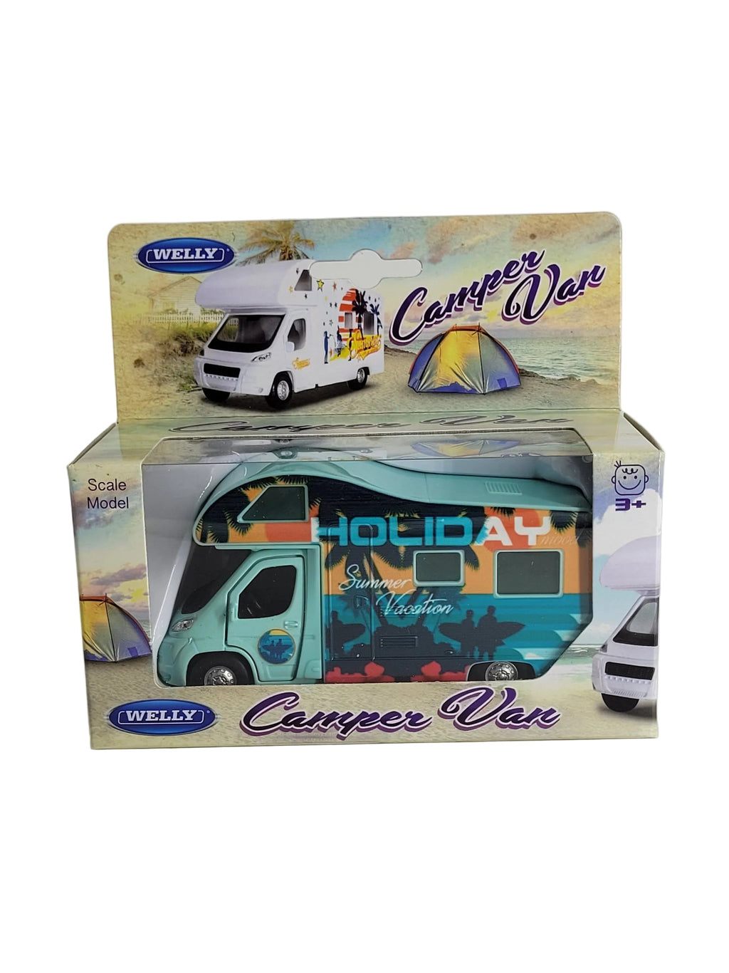 Modellauto Wohnmobil Holiday Summer Vacation von Welly