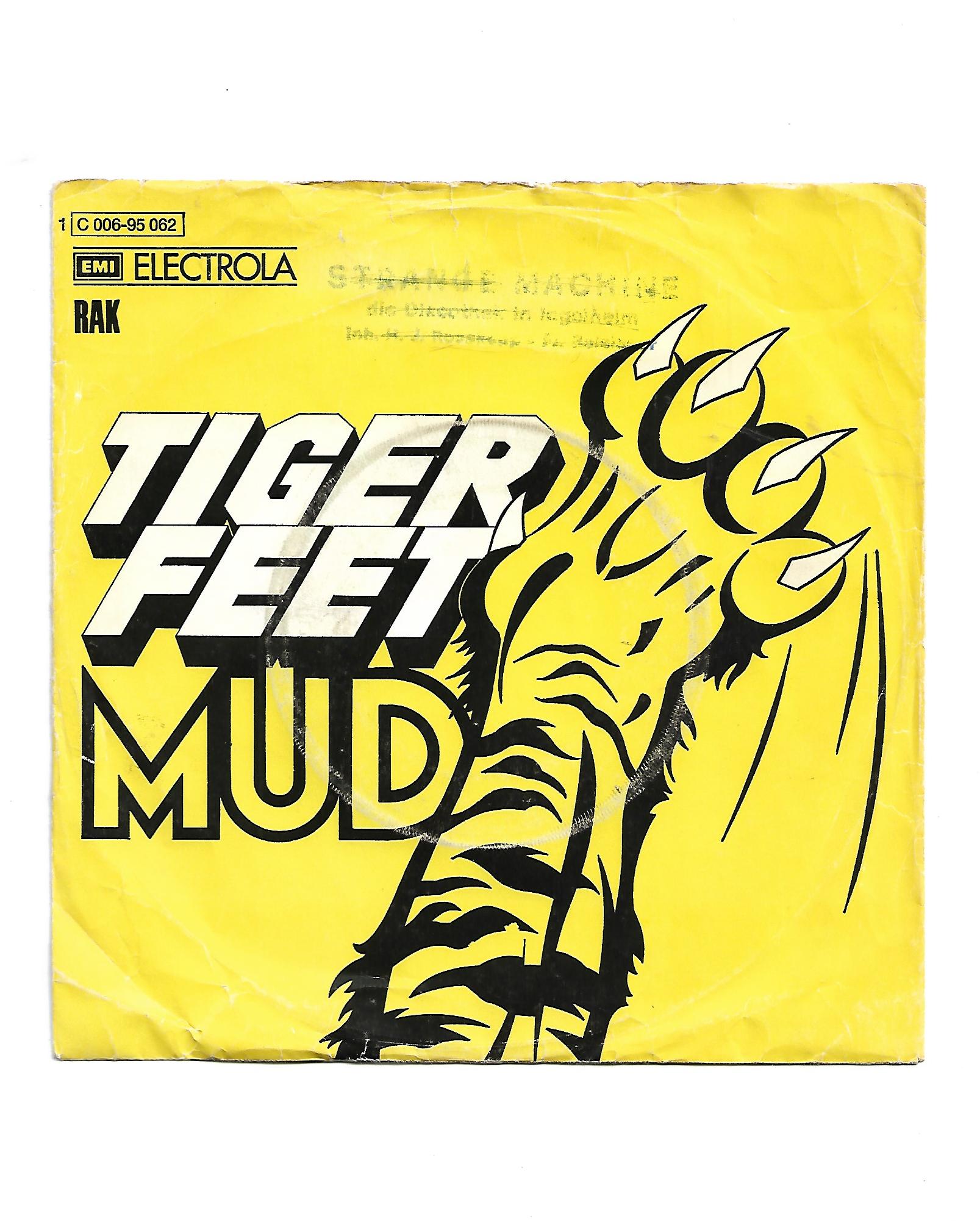Flohmarkt Vinyl Single Mud Tiger Feet  RAK Emi Electrola 1973