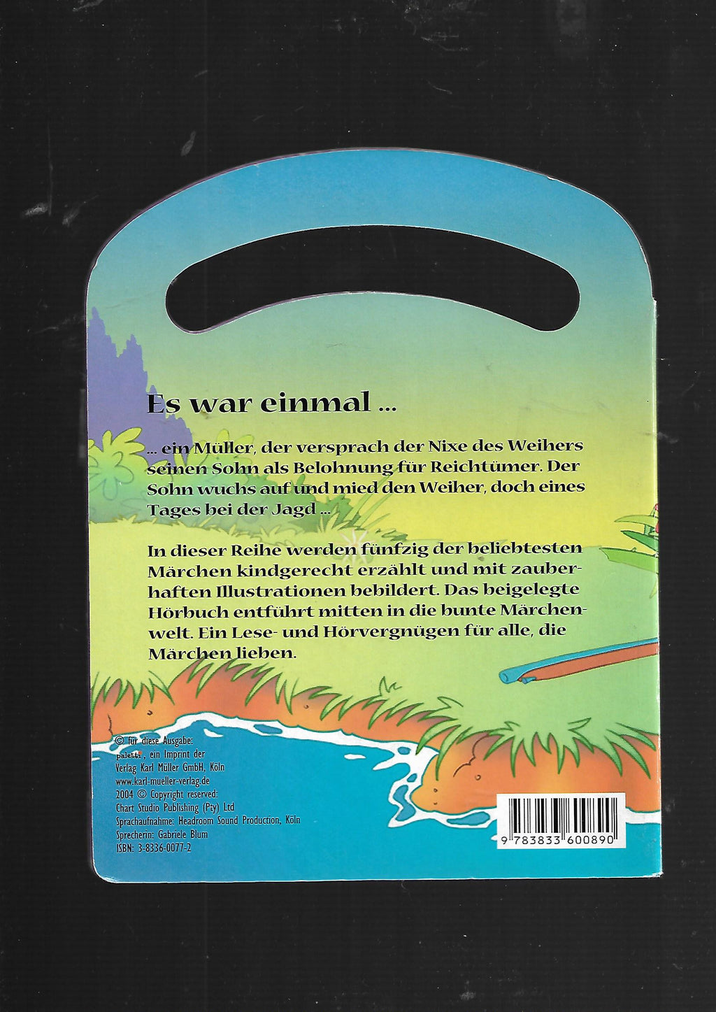Kinderbuch + CD Der Müller und die Nixe mit Märchenquiz und Hörbuch auf CD Paletti Karl Müller Verlag 2004