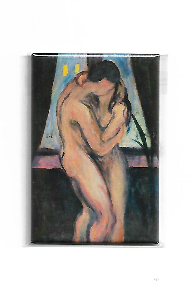 Magnet "Edvard Munch - Der Kuss"