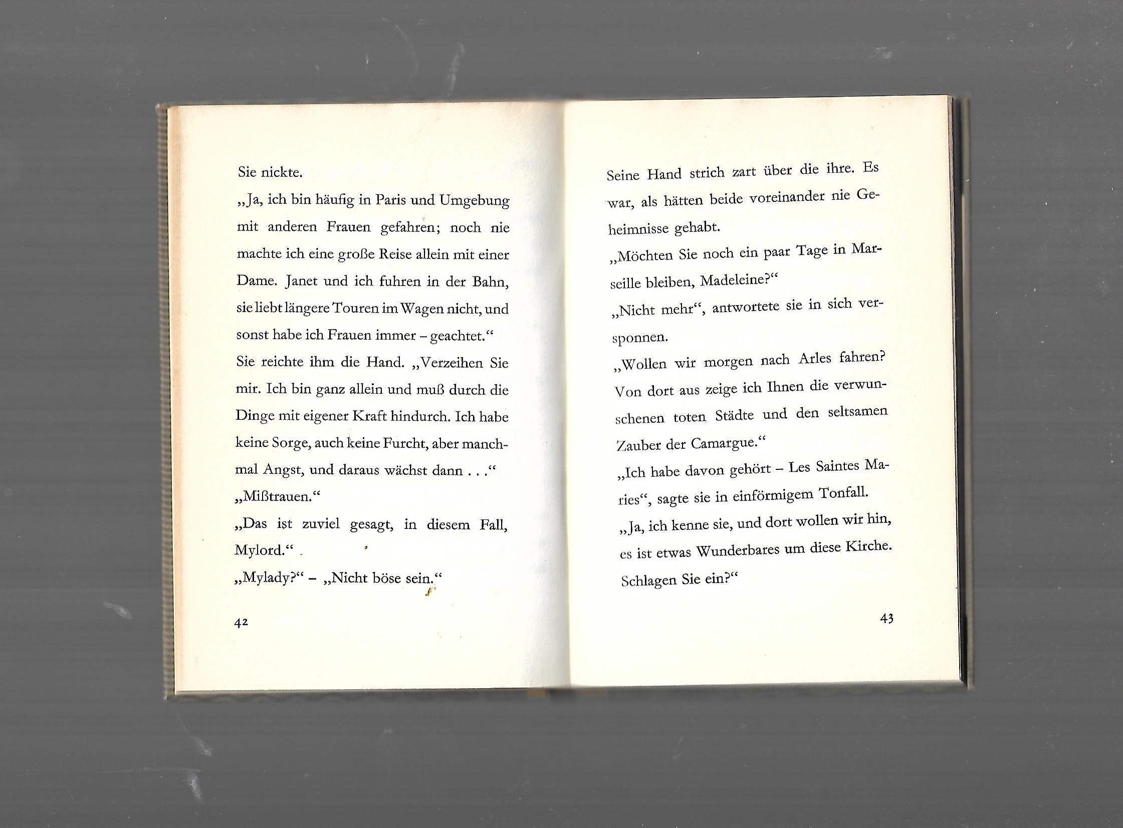Belletristik Reinhold Conrad Muschler Die Unbekannte Kleine Lesering-Bibliothek  Band 9 50er Jahre  15 x 10 cm Kleinformat