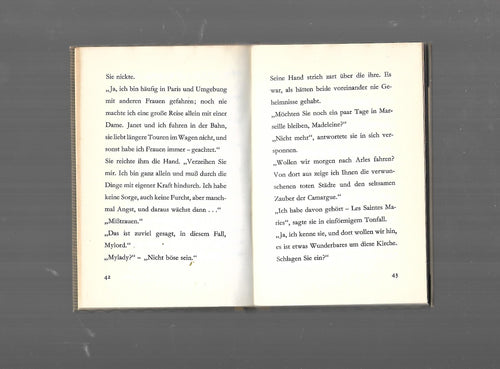 Belletristik Reinhold Conrad Muschler Die Unbekannte Kleine Lesering-Bibliothek  Band 9 50er Jahre  15 x 10 cm Kleinformat