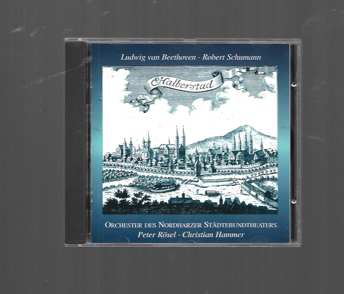 Audio-CD „Dies & Das – Orchester des Nordharzer Städtebundtheaters“ mit Peter Rösel und Christian Hammer, klassische Werke von Beethoven und Schumann, gebraucht, Flohmarktqualität.