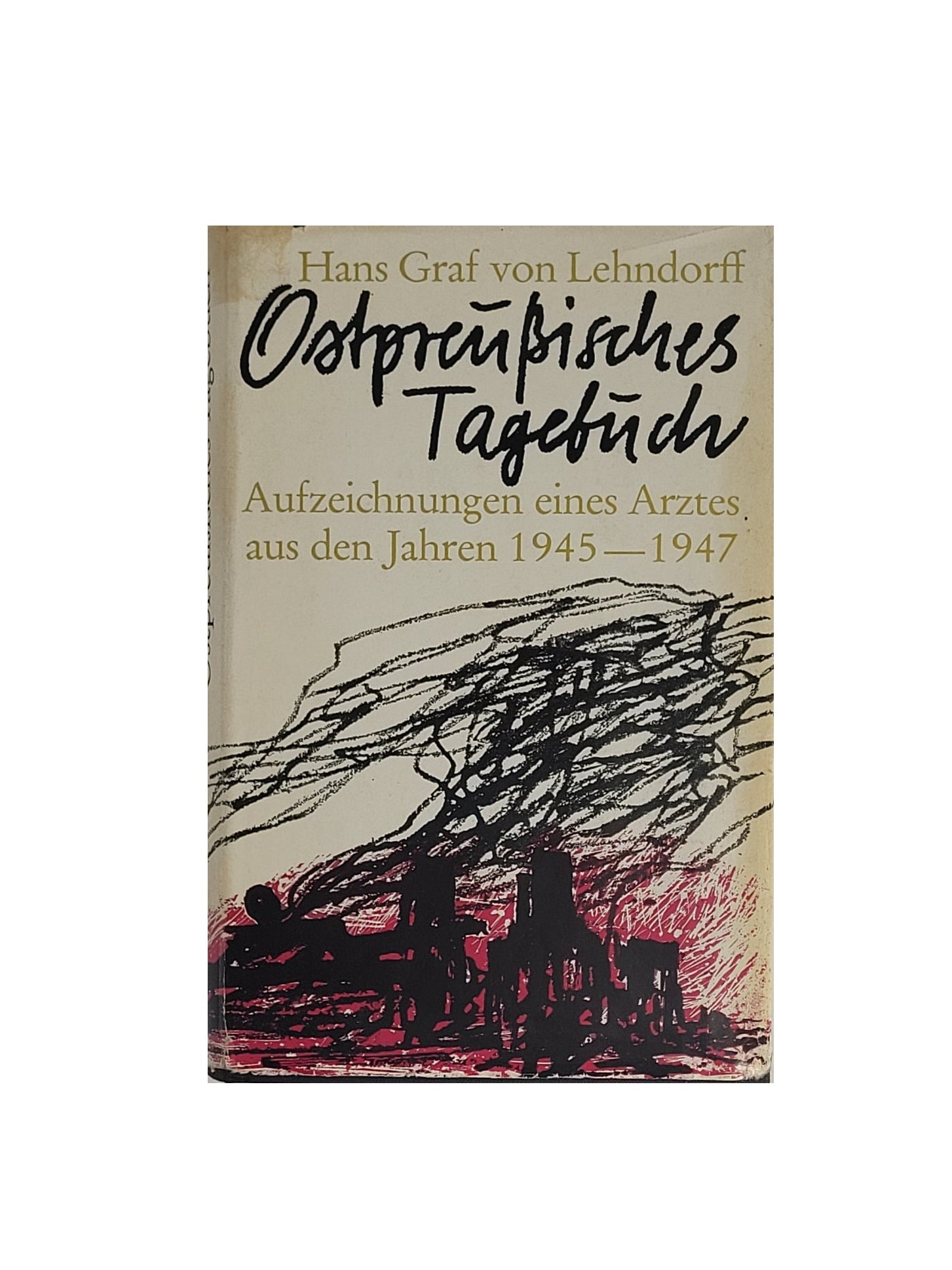 Buch „Hans Graf von Lehndorff – Ostpreußisches Tagebuch“, Bücherbund, Hardcover mit beschädigtem Schutzumschlag, guter Zustand.