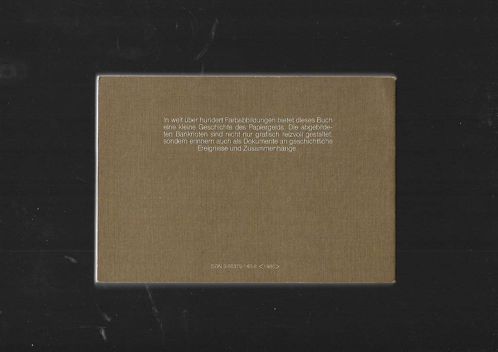 Sachbuch Albert Pick Altes Papiergeld - Die bibliophilen Taschenbücher Harenberg Kommunikation 1980