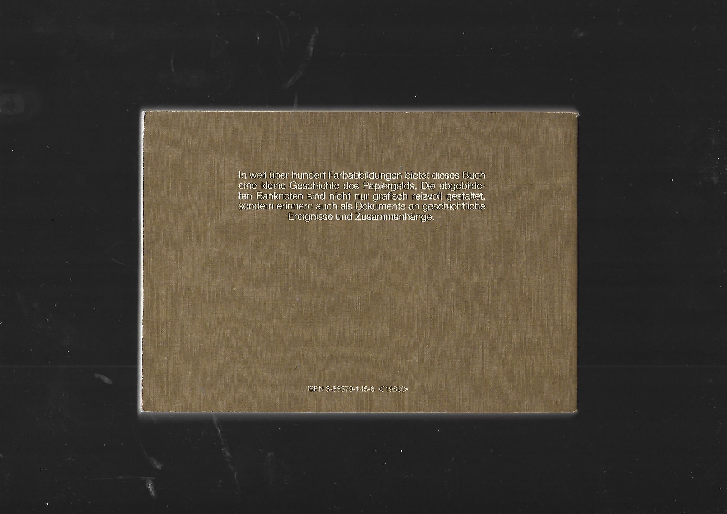 Sachbuch Albert Pick Altes Papiergeld - Die bibliophilen Taschenbücher Harenberg Kommunikation 1980