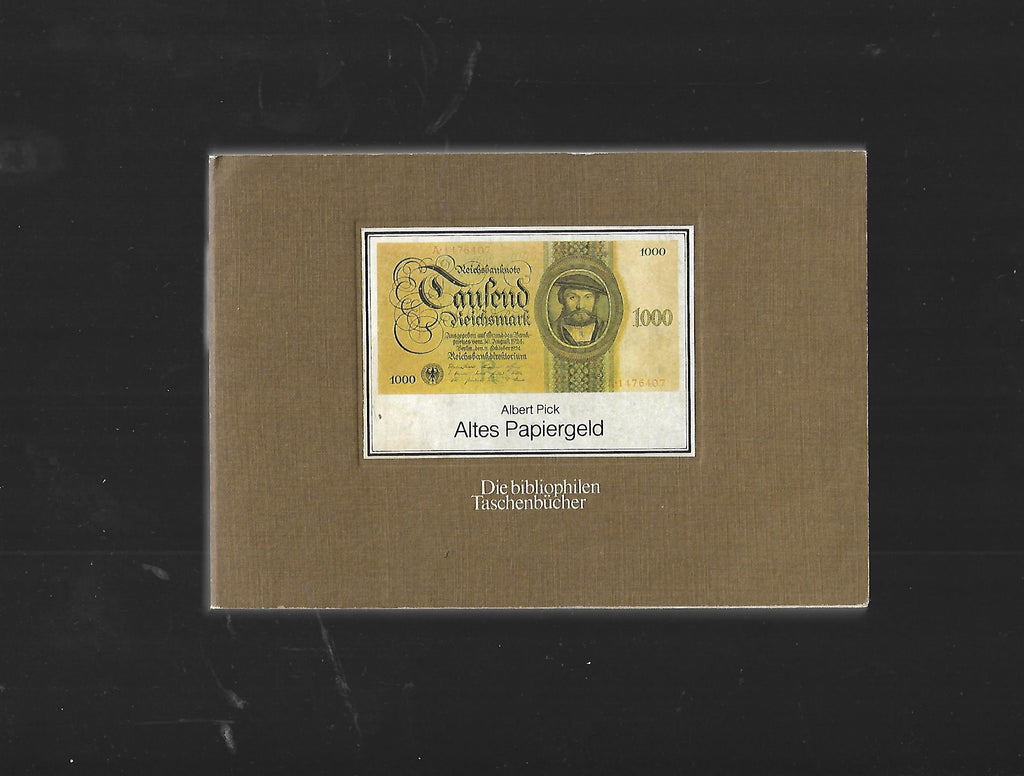 Sachbuch Albert Pick Altes Papiergeld - Die bibliophilen Taschenbücher Harenberg Kommunikation 1980