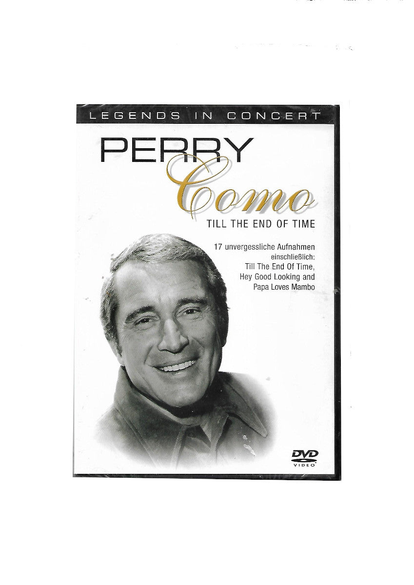 „DVD Perry Como Legends in Concert 2004, Musikvideo, FSK 0, EAN 5060079163575, Orbital Media, OVP“