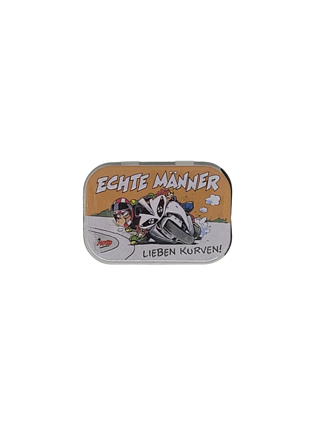 Angebot "Geschenkset 03"  MOTOmania Tasse & Pfefferminzpastillen Echte Männer lieben Kurven (Nostalgic Art)