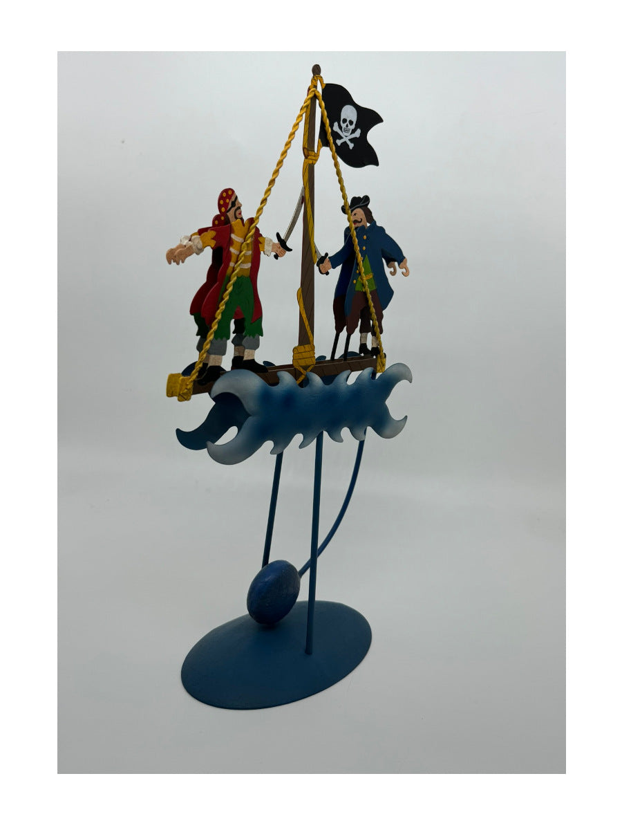 Figur - Pendelfigur aus Blech - Der Kampf der Piraten