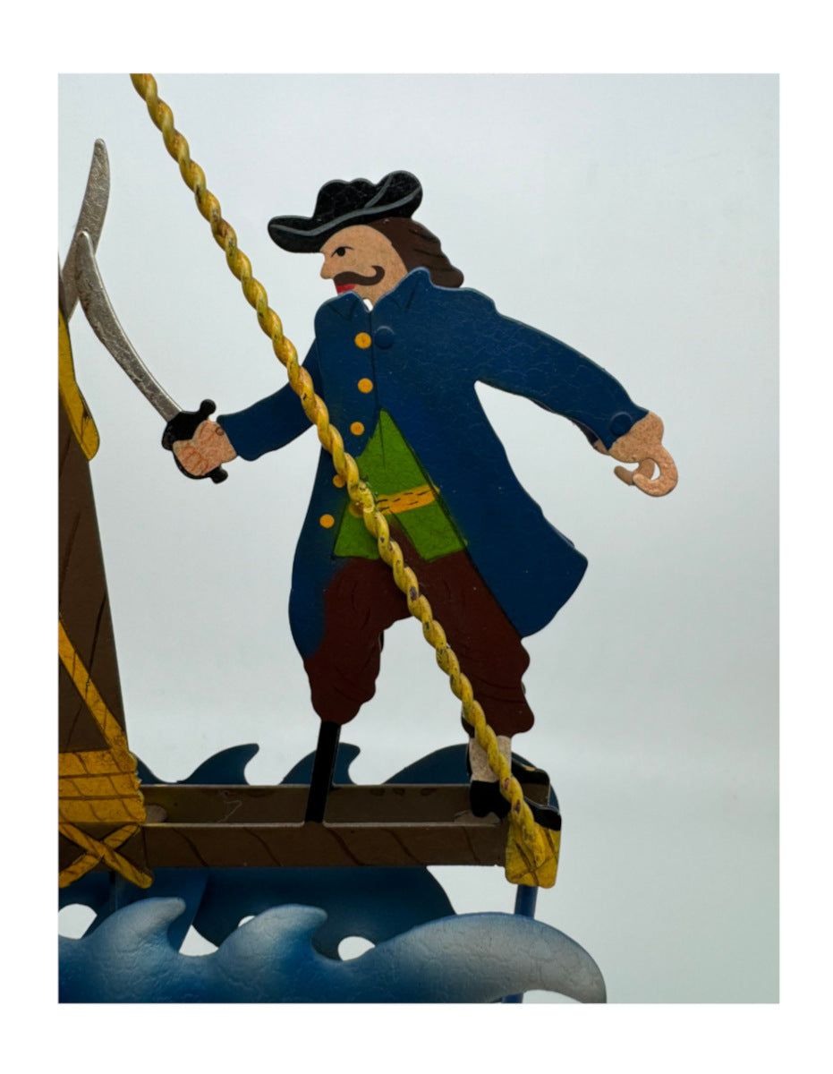 Figur - Pendelfigur aus Blech - Der Kampf der Piraten