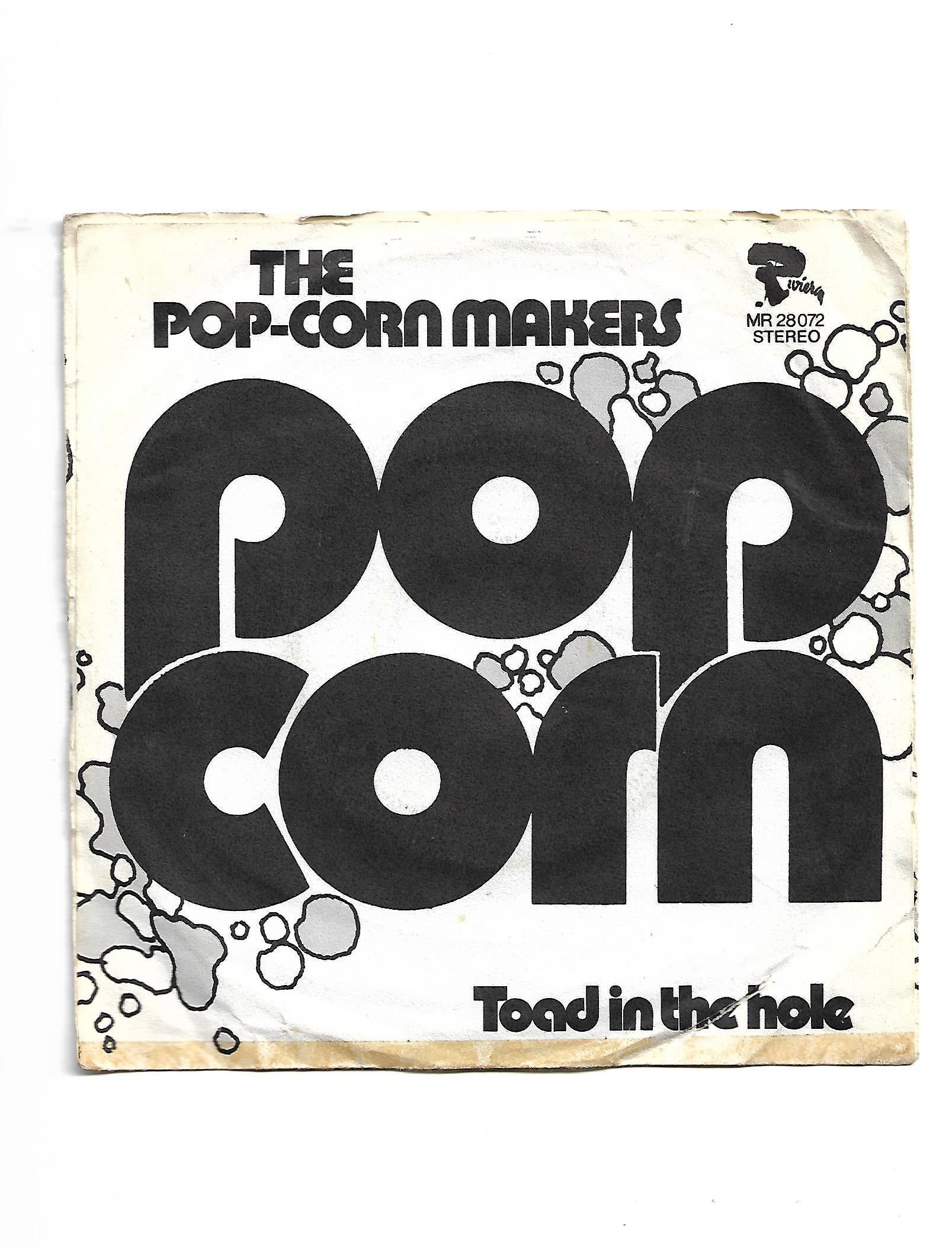 Flohmarkt Vinyl Single The Pop-Corn Makers Popcorn Hersteller: Riviera 1972