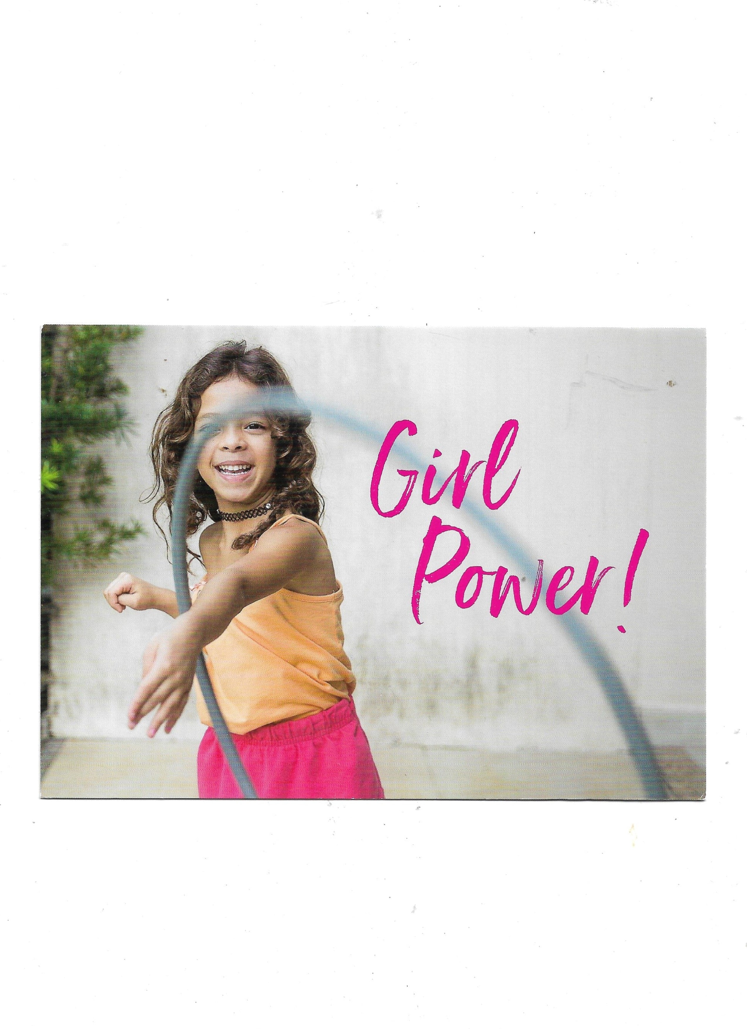 „Postkarte A6 ‚Girl Power‘; stabiles Papier, satte Farben, gute Druckqualität, Format 10,5 × 14,8 cm, 8 g, EAN 4017272024609“